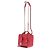 Vanity Chanel Beauty Case in pelle rossa Rosso - vista 2