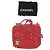 Vanity Chanel Beauty Case in pelle rossa Rosso - vista 8