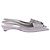 Prada Slingback Pumps Grau Leder Größe 37 - Ansicht 6