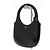 Borsa Courreges Holy in pelle nera Nero - vista 2