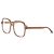 Jimmy fairly Gafas marrones "La Lou" Castaño - vista 2