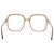 Jimmy fairly Gafas marrones "La Lou" Castaño - vista 3