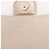 Borsa a tracolla Chanel in pelle dorata D'oro - vista 7