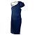 Autre Marque Abito da sera asimmetrico Rachel Gilbert Olive blu navy Blu scuro