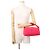Hermès Hermes Kara Pink Canvas Handtasche Pouch - Ansicht 4