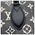 Borsa Tote Louis Vuitton Monogram Jacquard Denim OnTheGo MM Marrone - vista 7