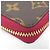 Tarjetero Monogram Zippy Louis Vuitton Castaño Fucsia - vista 4