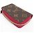 Tarjetero Monogram Zippy Louis Vuitton Castaño Fucsia - vista 5