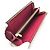 Portafoglio Louis Vuitton Monogram Clemence Marrone Fuschia - vista 3