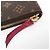 Portafoglio Louis Vuitton Monogram Clemence Marrone Fuschia - vista 6