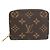 Louis Vuitton Monogram Zippy Coin Purse M60067 Castaño