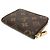 Louis Vuitton Monogram Zippy Coin Purse M60067 Castaño - vista 2