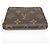 Louis Vuitton Monogram Zippy Coin Purse M60067 Castaño - vista 6