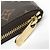 Louis Vuitton Monogram Zippy Coin Purse M60067 Castaño - vista 7