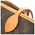Borsa Tote Louis Vuitton Monogram Neverfull MM Marrone - vista 9