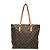 Borsa Tote da donna Louis Vuitton Monogram Kabamezo Marrone
