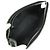 Clutch in pelle con logo Interlocking Gucci Nero - vista 3
