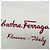 Borsa Salvatore Ferragamo Gancini Sophia DH-21 G175 Nero Bianco Blu - vista 16