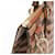 Borsa a tracolla Moreau Small Marrone Giallo - vista 8