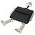 Prada Saffiano Robot Key Ring Coin Purse Silvery Navy blue - view 2