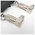 Prada Saffiano Robot Key Ring Coin Purse Silvery Navy blue - view 5