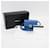 Prada Saffiano Lock 2ZH098 Mini Pouch Blu - vista 2