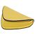 Portafoglio monete in pelle Saffiano Prada giallo - vista 3