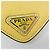 Portafoglio monete in pelle Saffiano Prada giallo - vista 8