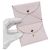 Hermès Portacarte in pelle di capra Hermes Calvi Duo Rosa Chiaro - vista 4