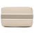 Hermès Pochette Kara Hermes in tela beige - vista 3