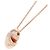 Bulgari Collana in oro rosa Bvlgari con diamanti a cabochon - vista 2