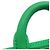 Borsa Louis Vuitton Keepall Bandoulière 25 Verde - vista 11