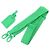 Borsa Louis Vuitton Keepall Bandoulière 25 Verde - vista 19