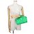 Borsa Louis Vuitton Keepall Bandoulière 25 Verde - vista 4