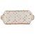 Borsa Louis Vuitton Monogram Multicolor Satin Abelia Bianco - vista 3