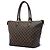 Louis Vuitton Marrone Damier Ebene Saleya MM - vista 2