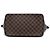 Louis Vuitton Marrone Damier Ebene Saleya MM - vista 3