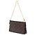 Clutch Louis Vuitton Brown Monogram Pallas - vista 2