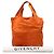 Givenchy George V Tote aus orangefarbenem Leder - Ansicht 10