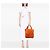 Givenchy George V Tote aus orangefarbenem Leder - Ansicht 9