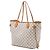 Louis Vuitton White Damier Azur Neverfull MM Blanco - vista 2