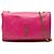 Borsa a tracolla reversibile Kate di Saint Laurent in pelle di vitello liscia e scamosciata rosa, misura Medium