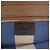 Bolsa Fendi Blue Mini Zucca Jacquard Roll Satchel Azul - vista 5