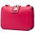 Valentino Mini Borsa a Tracolla Rockstud Glam Lock in Pelle Rosa - vista 2