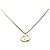 Collana con pendente Dior Gold con logo CD placcato oro D'oro - vista 3