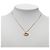 Collana con pendente Dior Gold con logo CD placcato oro D'oro - vista 6