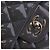 Chanel Gray Jumbo Classic Striped Patent Double Flap Marrone - vista 12