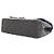Chanel Gray Jumbo Classic Striped Patent Double Flap Marrone - vista 7