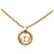 Collana con pendente Dior Gold con logo CD placcato oro D'oro - vista 3