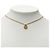 Collana con pendente Dior Gold con logo CD placcato oro D'oro - vista 6